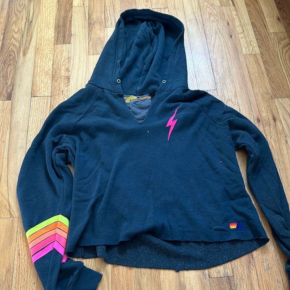 aviator nation cropped hoodie i will be taking lower offers